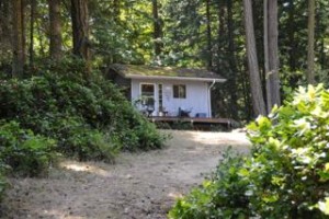 Our little cabin on Center Island, Washington